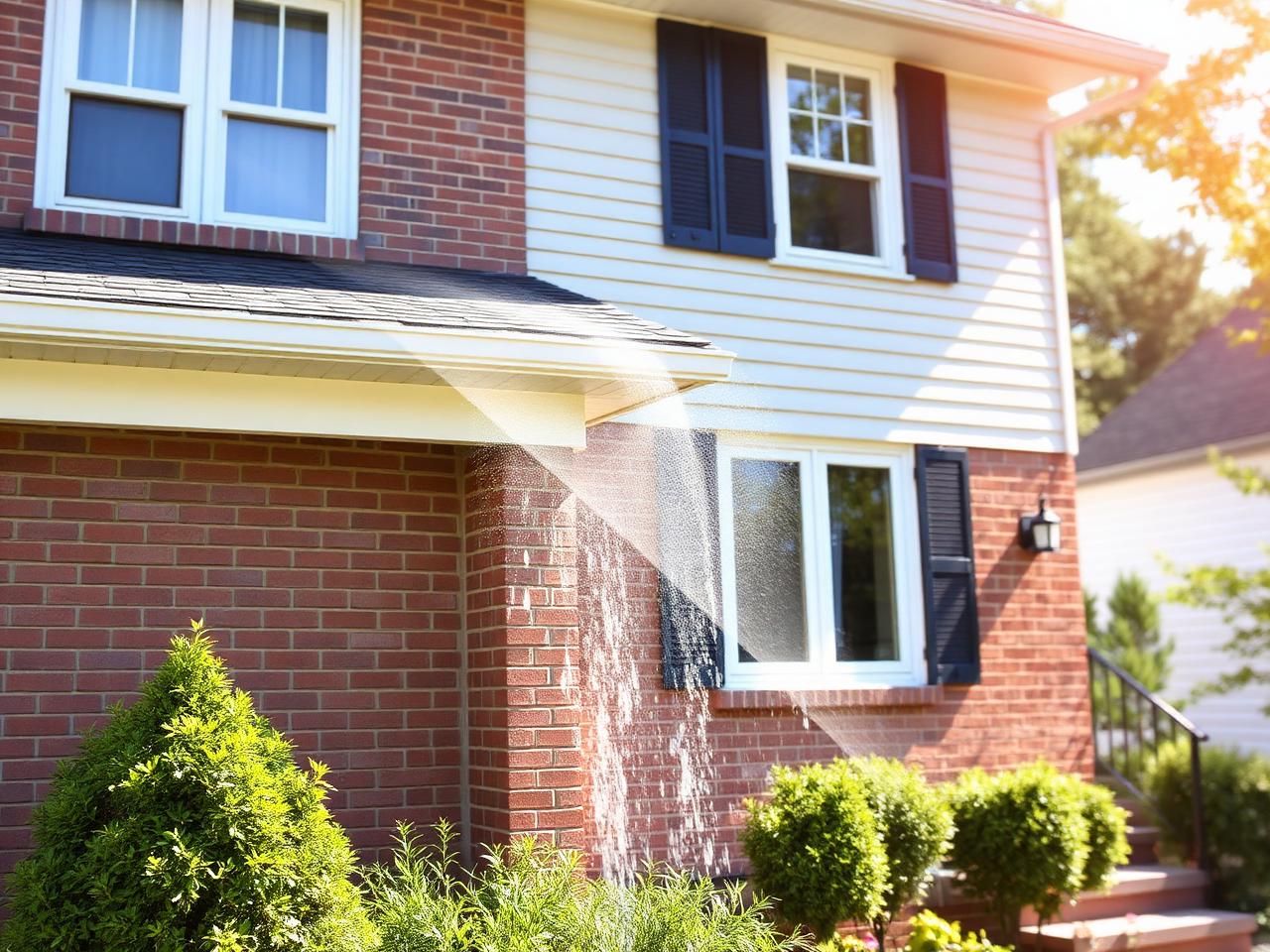 Siding-safe washing